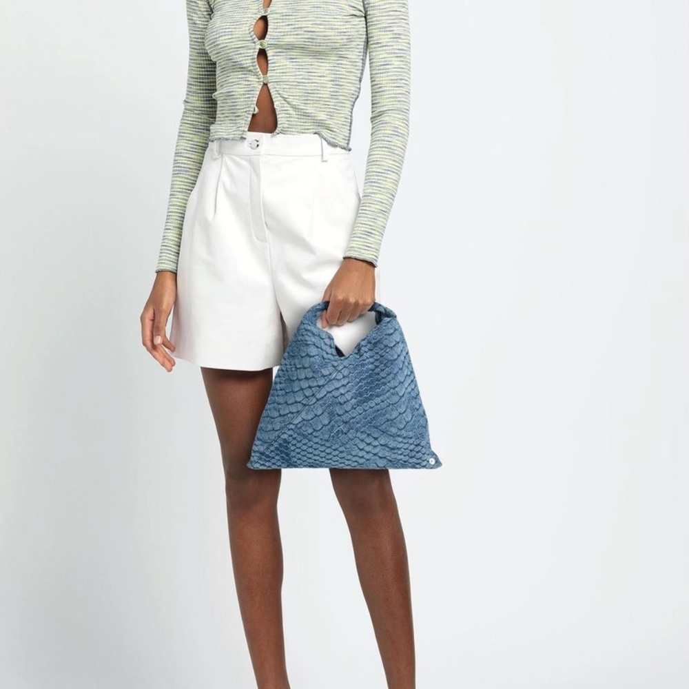 MM6 Maison Margiela small denim bag